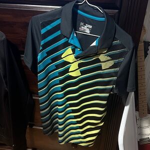 Under Armour Black and Blue Kids Shirt